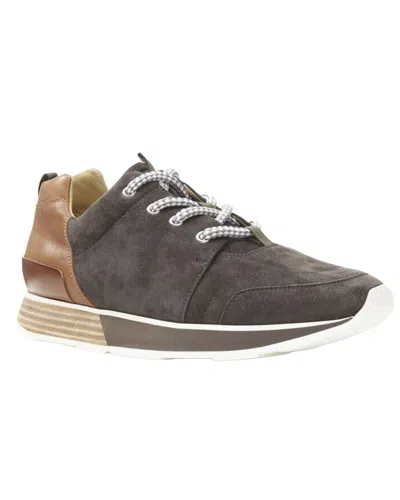 Pre-owned Hermes Hermès Men's Suede Lace-up Low Sneaker (authentic Pre-loved)