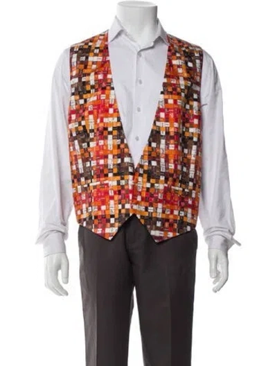 Pre-owned Hermes Men's Suit Vest In Black
