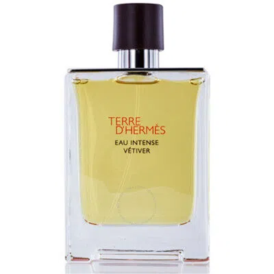 Hermes Men's Terre D' Eau Intense Vetiver Edp Spray 3.4 oz (tester) Fragrances 3346131431441 In White