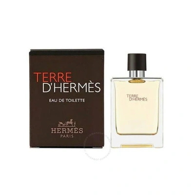 Hermes Men's Terre D' Edt 0.16 oz Fragrances 3346130013419 In Pink