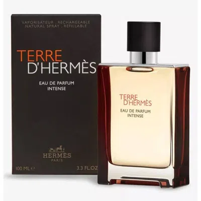 Hermes Men's Terre D' Intense Edp Spray 3.4 oz Fragrances 3346130424116