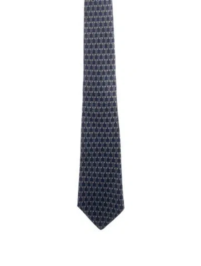 Pre-owned Hermes Men's Tie In Multi