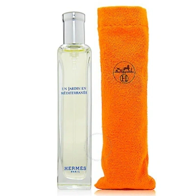 Hermes Men's Un Jardin En Mediterranee Edt Spray 0.5 oz Fragrances 3346131290413 In Red   / Orange / White