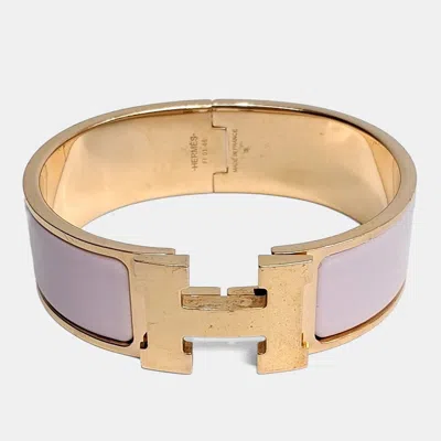 Pre-owned Hermes Hermès Metal Click Click In Multi