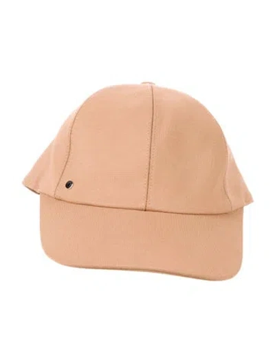 Pre-owned Hermes Milano Jersey Tess Baseball Cap In Neutral