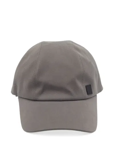 Pre-owned Hermes Miles Jacron H Cap In Grey