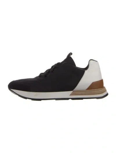 Pre-owned Hermes Miles Sneakers In Multi