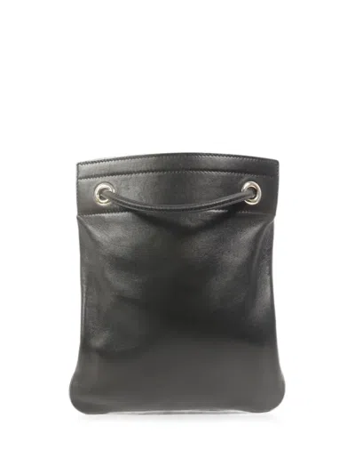 Pre-owned Hermes Mini Aline Shoulder Bag In Black