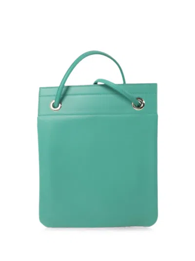 Pre-owned Hermes Mini Aline Shoulder Bag In Green