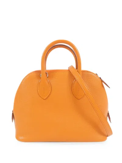 Hermes Mini Bolide Tote Bag In Pattern