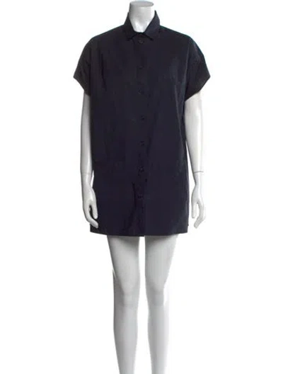 Pre-owned Hermes Mini Dress In Blue