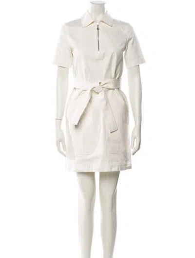 Pre-owned Hermes Mini Dress In Neutral