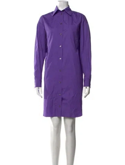 Pre-owned Hermes Mini Dress In Purple
