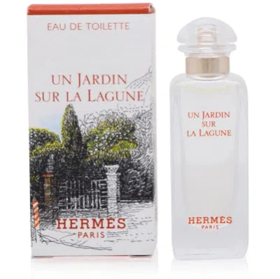 Hermes Mini Eau De Toilette Splash Spray, Un Jardin Sur La Lagune 0.25 oz (7.4 Ml) In White