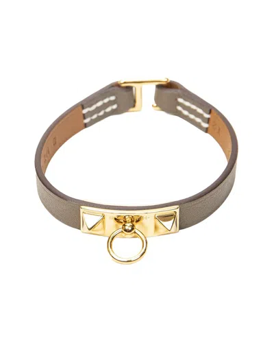 Pre-owned Hermes Hermès Mini Rivale Bracelet (authentic Pre-loved)