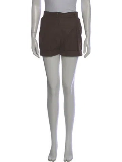 Pre-owned Hermes Mini Shorts In Brown