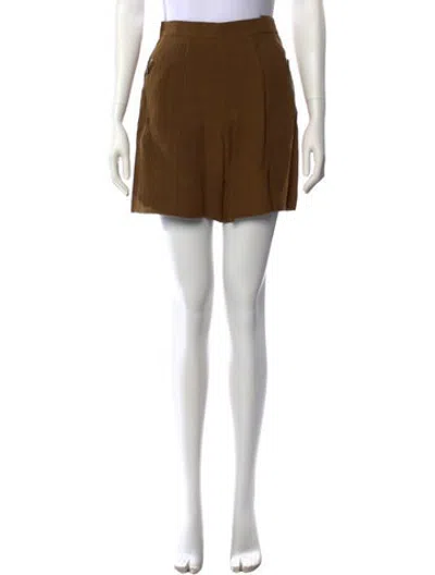 Pre-owned Hermes Mini Shorts In Brown