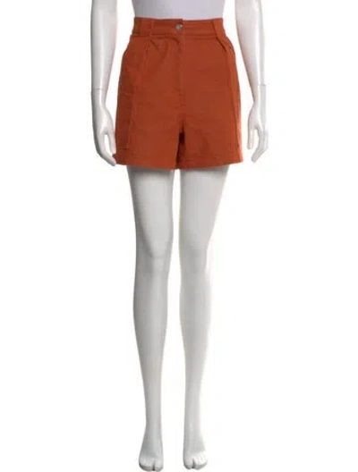 Pre-owned Hermes Mini Shorts In Orange