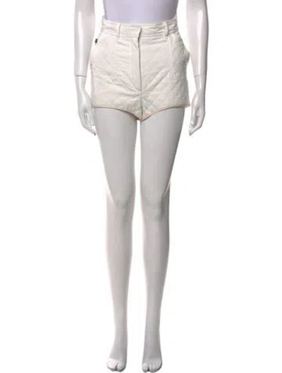 Pre-owned Hermes Mini Shorts In White