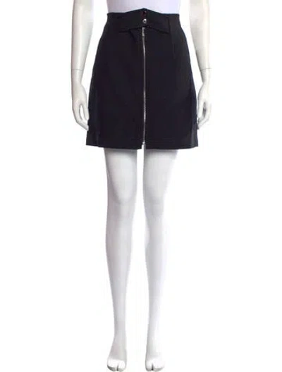 Pre-owned Hermes Mini Skirt In Black