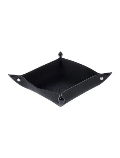 Pre-owned Hermes Mises Et Relances H Evelyne Change Tray In Black