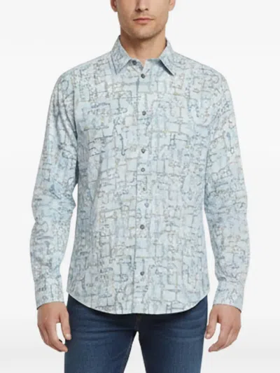 Pre-owned Hermes Mors Mors Flouté Shirt In Blue