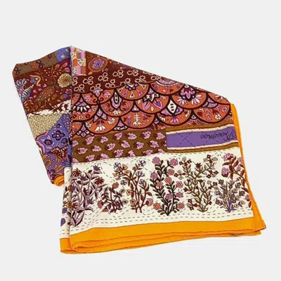 Pre-owned Hermes Muffler And Shawl In Multi