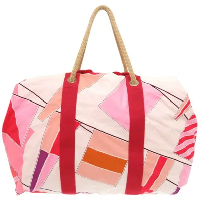 Pre-owned Hermes Multi-color Cotton Beach Bag Tote Bag ()