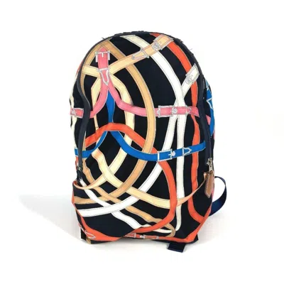 Pre-owned Hermes Multi-color Silk Backpack ()