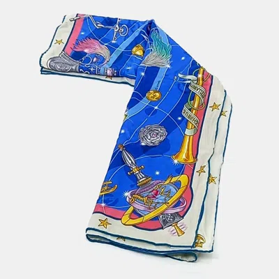 Pre-owned Hermes Multicolor Chorus Stellarum Silk Scarf