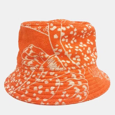 Pre-owned Hermes Multicolor Cotton Bucket Hat