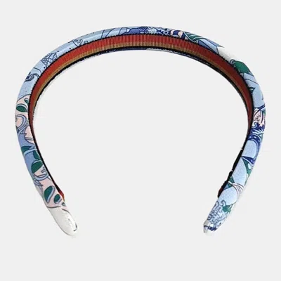 Pre-owned Hermes Multicolor Fabric Hairband