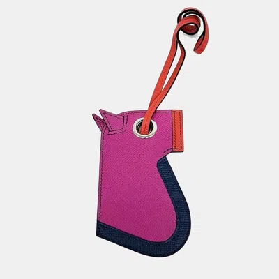 Pre-owned Hermes Multicolor Leather Bag Charm
