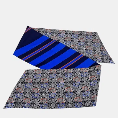 Pre-owned Hermes Multicolor Maxi Twilly Scarf