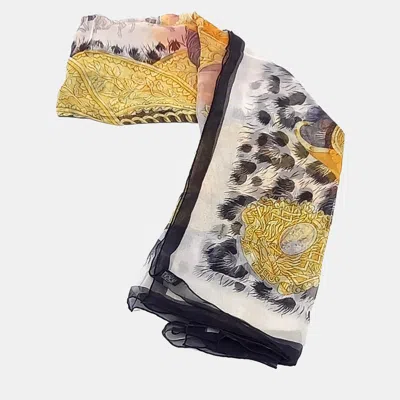 Pre-owned Hermes Multicolor Silk Scarf