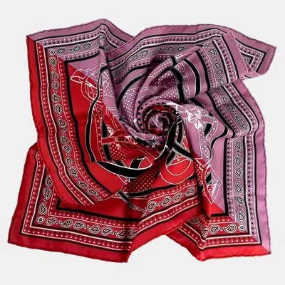 Pre-owned Hermes Multicolor Silk Scarf