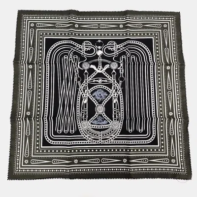 Pre-owned Hermes Hermès Multicolor Silk Scarf