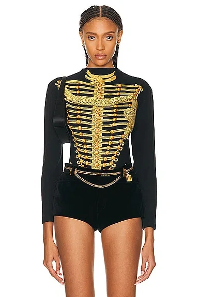 Pre-owned Hermes Napoleon Jacket In Black