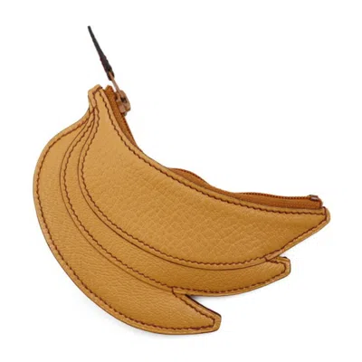 Pre-owned Hermes Natural Sable Chevre Leather Coin Purse/coin Case ()