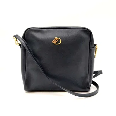 Pre-owned Hermes Navy Pochette Shoulder Bag ()
