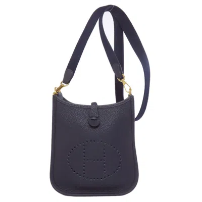 Pre-owned Hermes Navy Shoulder Bag ()