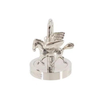 Pre-owned Hermes Necklace Charm () In Silver