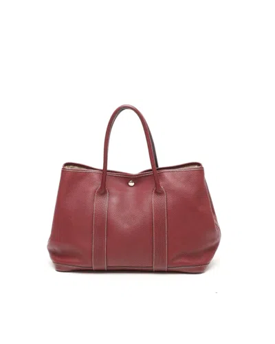 Hermes Hermès Negonda Garden Party 36 Tote Bag In Burgundy