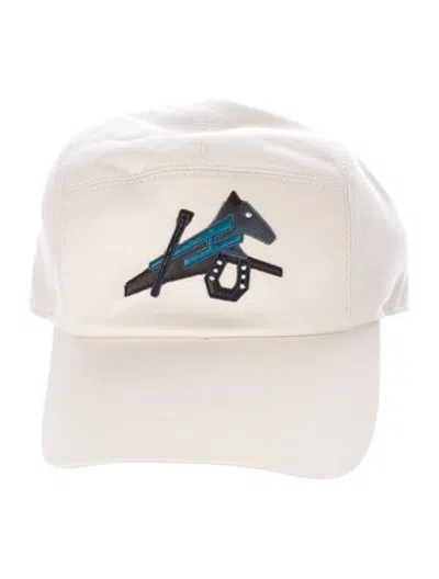 Pre-owned Hermes Nevada Cap In Neutrals