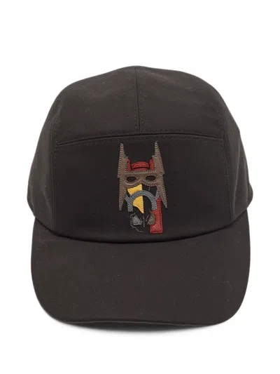 Pre-owned Hermes Nevada Super H Cap In Blue