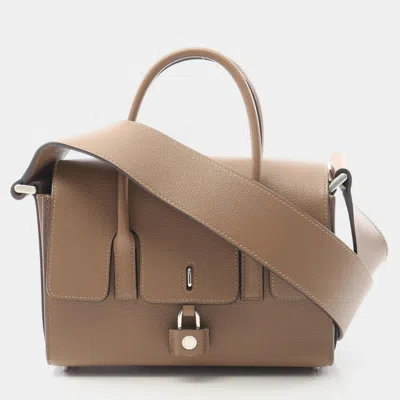Pre-owned Hermes New Drug 22 Shoulder Handbag H080214ckd0 Evercolor Leather Brown
