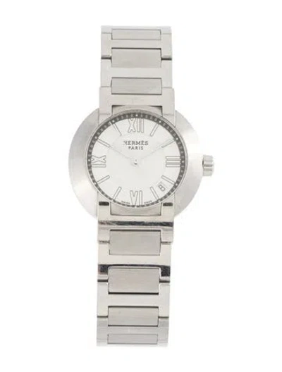 Pre-owned Hermes Nomade Watch, 28mm In Multicolor