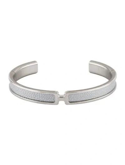 Pre-owned Hermes Olympe Cuff Bracelet, 6" In Multi