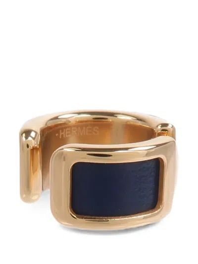 Pre-owned Hermes Olympe Ear Cuff In Gold
