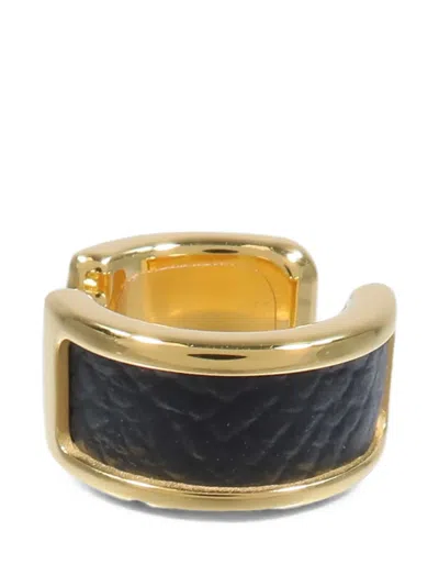 Pre-owned Hermes Olympe Ear Cuff In Gold